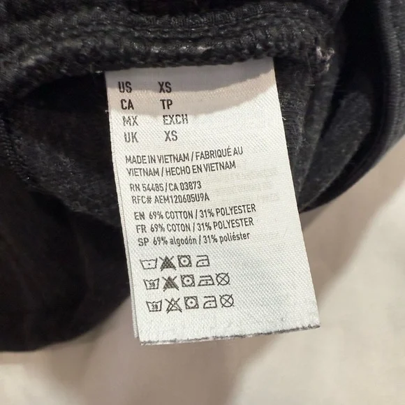 American Eagle Outfitters Men Joggers Flex Pants Performance Charcoal Size XS - Picture 12 of 13